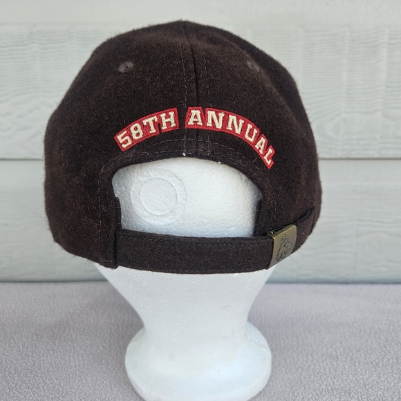 Wrangler NFR Las Vegas Limited Edition Baseball Cap 2016 Brown Wool Adjustable - Picture 4 of 9